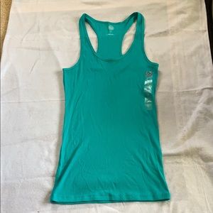 Turquoise Razorback tank